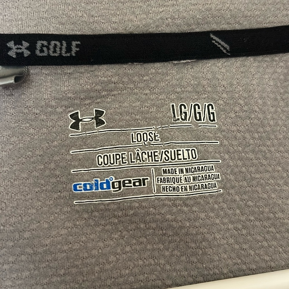 Under Armour half zip golf pullover